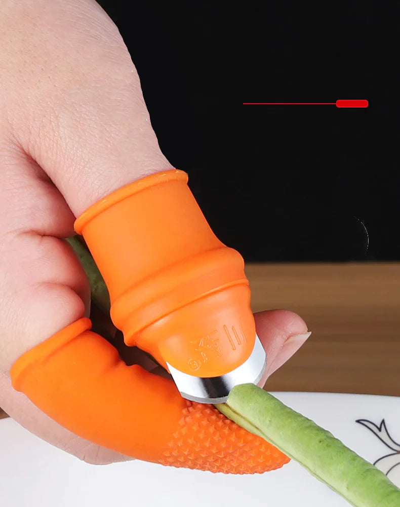 Kitchen Vegetable Picking Finger Knife Set