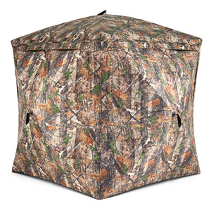 270° See Through Hunting Blind Tent with Silent Magnetic Door