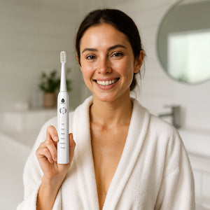 Complete Oral Care Bundle: Rechargeable Toothbrush, Water Flosser & Tongue Scraper by Pursonic