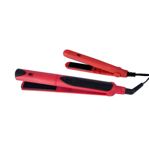 Professional Salon Quality Flat Iron Hair Straightener With A Free Travel Straightener by Pursonic