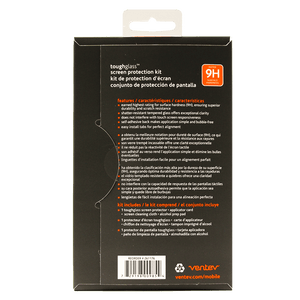 Ventev toughglass easy install tab Tempered Glass Screen Protector for iPhone 12 / 12 Pro by Ventev