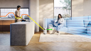 DYSON AIR PURIFIER COOL PC1 TOWER in WHITE