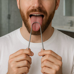 Complete Oral Care Bundle: Rechargeable Toothbrush, Water Flosser & Tongue Scraper by Pursonic