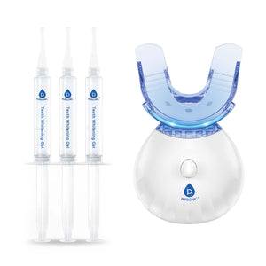 Pursonic Advanced LED Teeth Whitening Solution with Additional Syringes by Pursonic