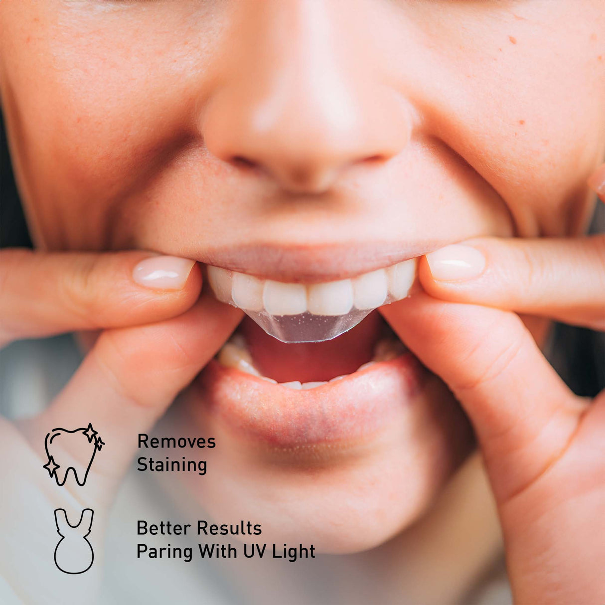 Pursonic LED Teeth Whitening Solution, Whitening Strips & Charcoal Toothbrush Bundle by Pursonic