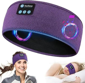 Sleep Headband Headphones with White Noise and Ultra-Thin HD Stereo Speakers