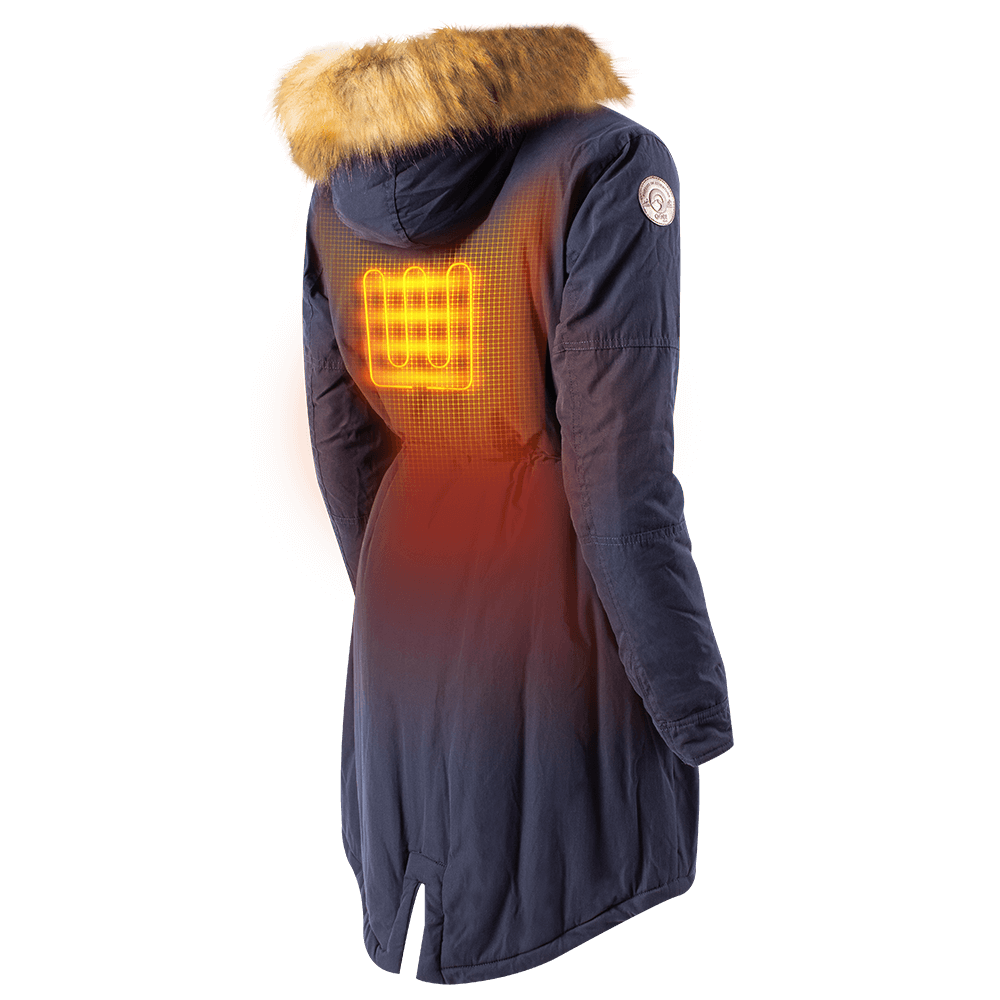 Terra Womens Heated Parka by Gobi Heat