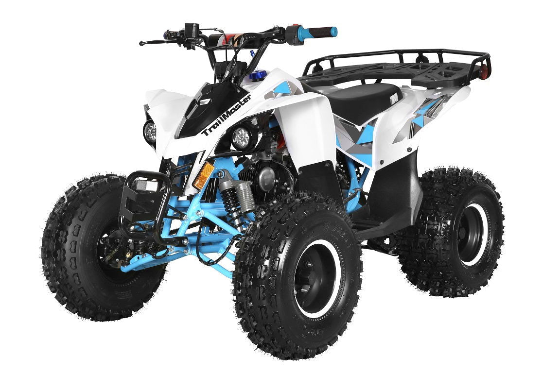 TrailMaster F125 125cc Sport ATV, Automatic with Reverse, 8-inch Wheels, Ages 9-12