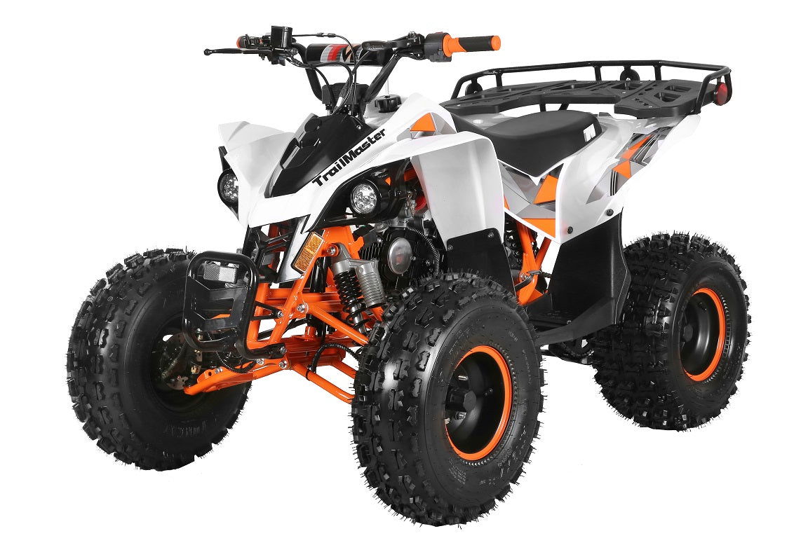 TrailMaster F125 125cc Sport ATV, Automatic with Reverse, 8-inch Wheels, Ages 9-12