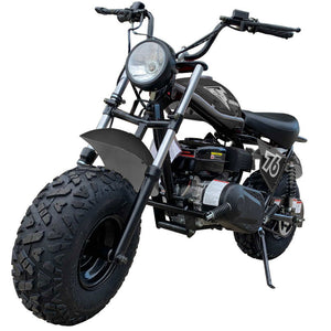 TrailMaster Hurricane 200X Mini Bike, 196cc 6.5hp with Torque Converter, Dual Disc Brake, Front & Rear Suspension