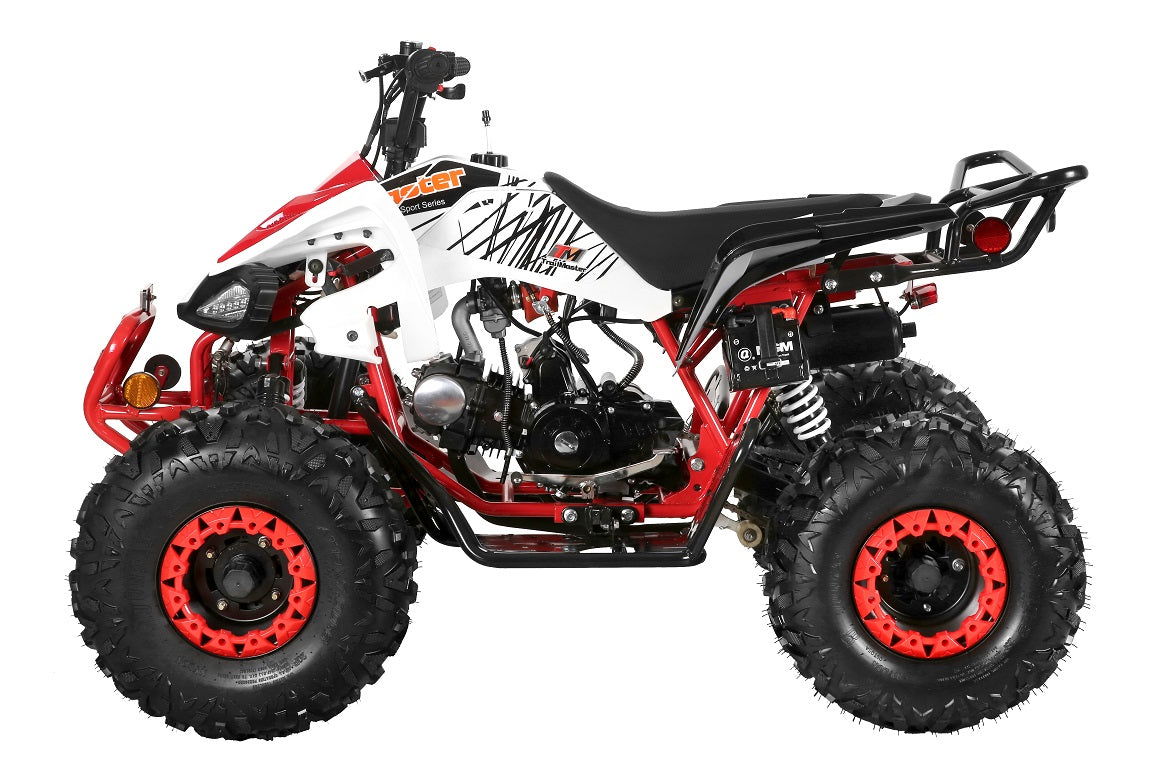 TrailMaster K125 125cc Sport ATV, Automatic with Reverse, 8-inch Wheels Large Tires, Ages 9-12