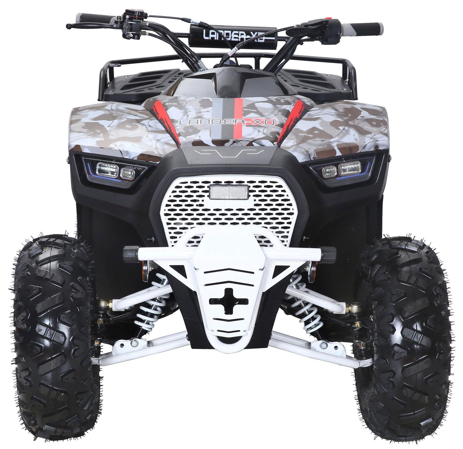 Lander-XD 125UF 125cc Utility ATV, Automatic with Reverse, 8-inch Wheels, Ages 9-12