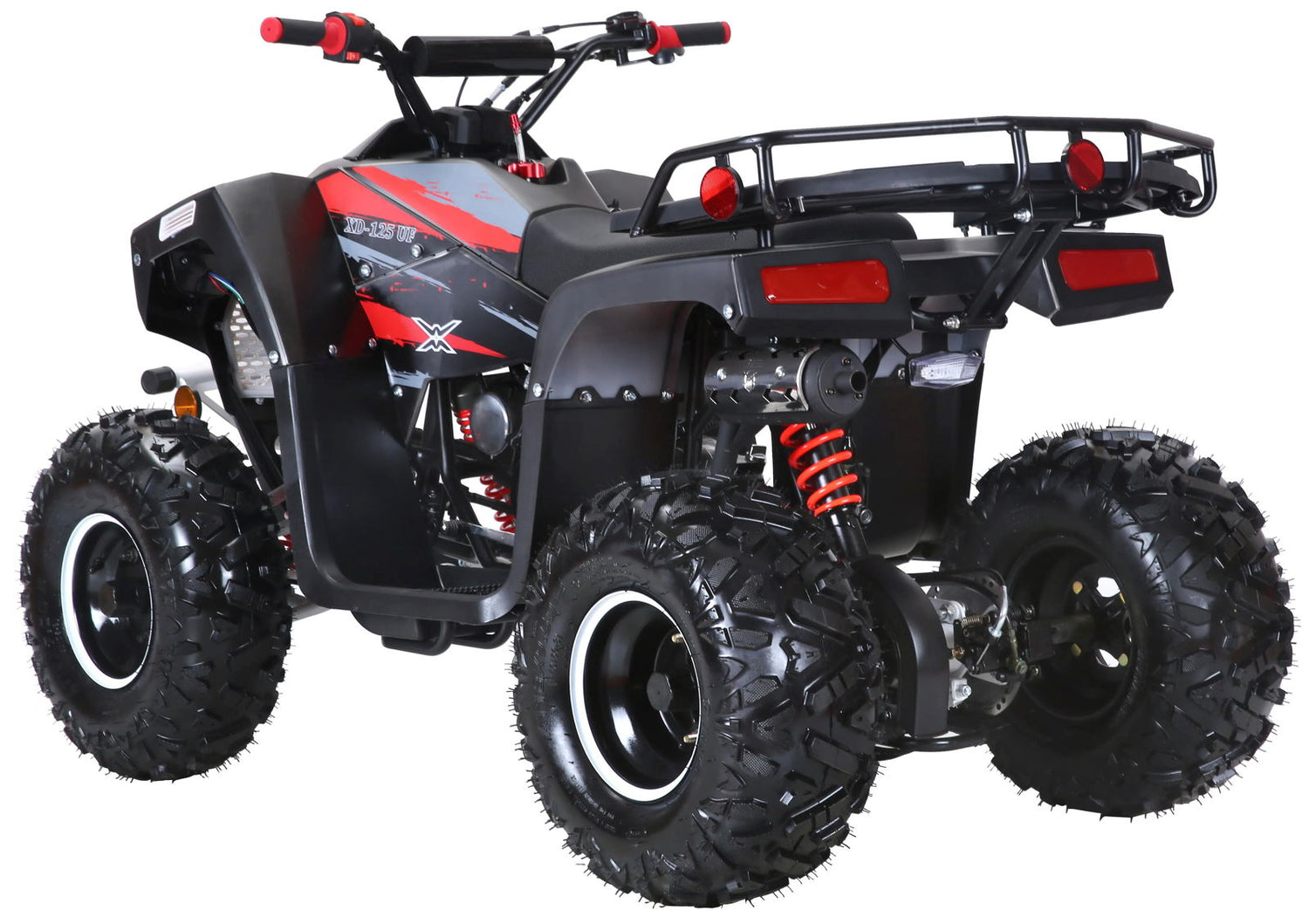 Lander-XD 125UF 125cc Utility ATV, Automatic with Reverse, 8-inch Wheels, Ages 9-12