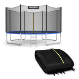 Trampoline Replacement Protection Enclosure Net with Zipper-12 ft