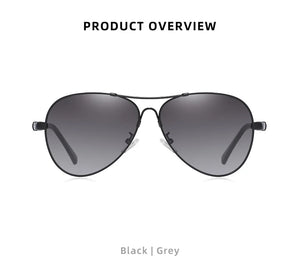 BARCUR Polarized Pilot Sunglasses for Men – Stylish Anti Blue Light UV400 Protection Gradient Mirror Lens Stainless Steel Trendy Frame – Fashion Aviator Sun Glasses for Men Ideal for Driving Travel Summer & Outdoor Activities