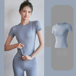 Feel the Flow Women's Yoga T Shirt