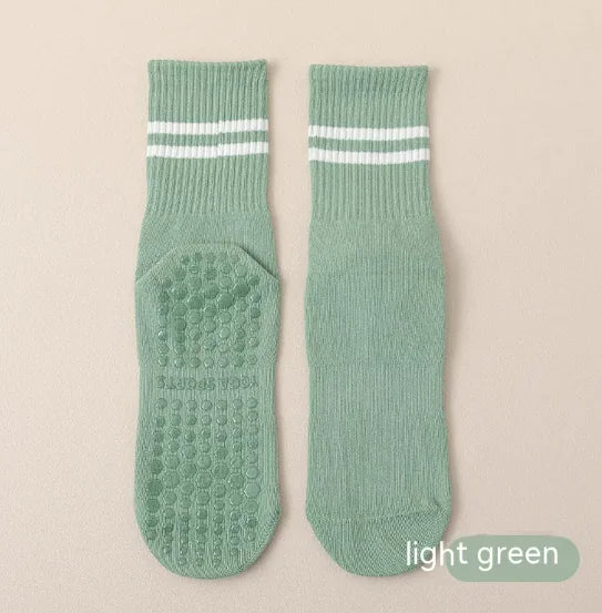 Mid-Calf Anti-Odor Non-Slip Silicone Indoor Socks