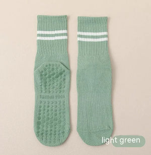 Mid-Calf Anti-Odor Non-Slip Silicone Indoor Socks