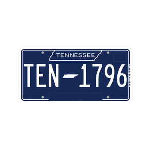 Custom Kids’ Ride-On Car License Plate