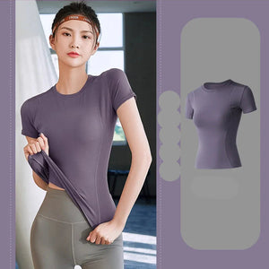 Feel the Flow Women's Yoga T Shirt