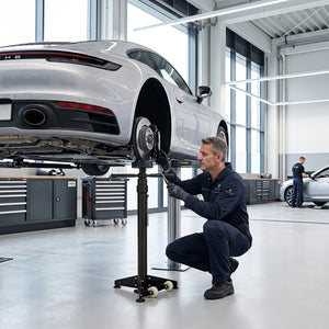 Underhoist Support Stand for Vehicle Components Support-Black
