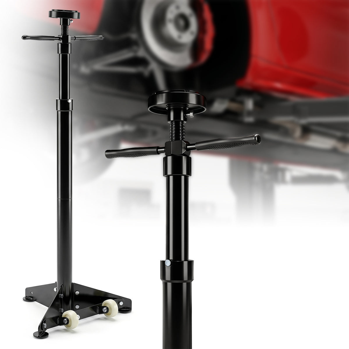 Underhoist Support Stand for Vehicle Components Support-Black
