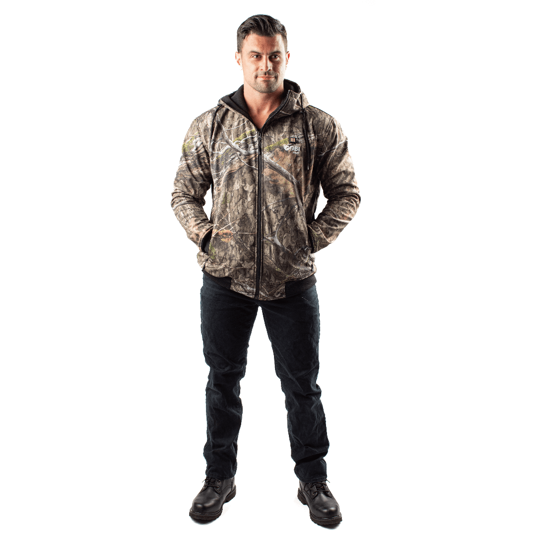 Shadow Heated Hunting Hoodie - Mossy Oak® Camo by Gobi Heat