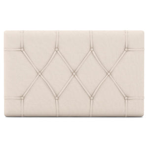 Upholstered Headboard for Twin Size Bed with Fabric Upholstery-Beige