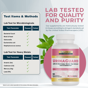 Nature's Lab Gold UrinaGuard - 90 Capsules
