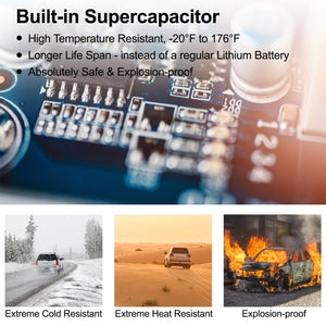 Rexing V1P Max 4K UHD Dual Channel Dash Cam 4K 3840×2160 Front + 1080p Rear with Wi-Fi and GPS