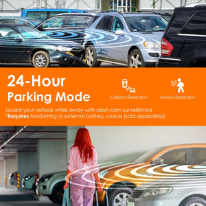 Rexing V1P SE 4K Dual Channel Car Dash Cam w/ GPS, Wi-Fi & Bonus CPL Filters