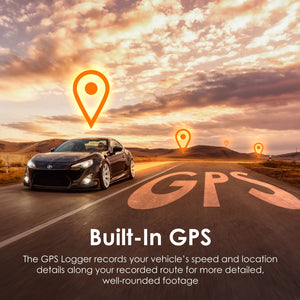 Rexing V1P SE 4K Dual Channel Car Dash Cam w/ GPS, Wi-Fi & Bonus CPL Filters