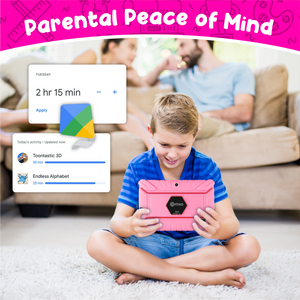 Contixo 7" Kids Tablet, 2024 Model, STEM Learning, Educational Tablet for Ages 3-12, Contixo Academy, Android 11 by Contixo