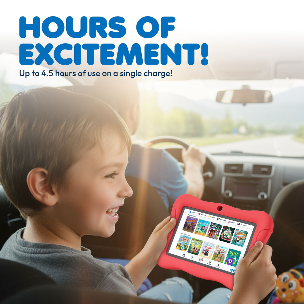Contixo V9 Kids HD 7" Tablet - 50 Disney EBooks & Kickstand Included