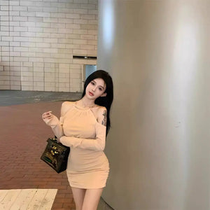 2020 Autumn New Women's Dress with Long Sleeves