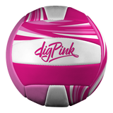Dig Pink Sideout Mini Volleyball