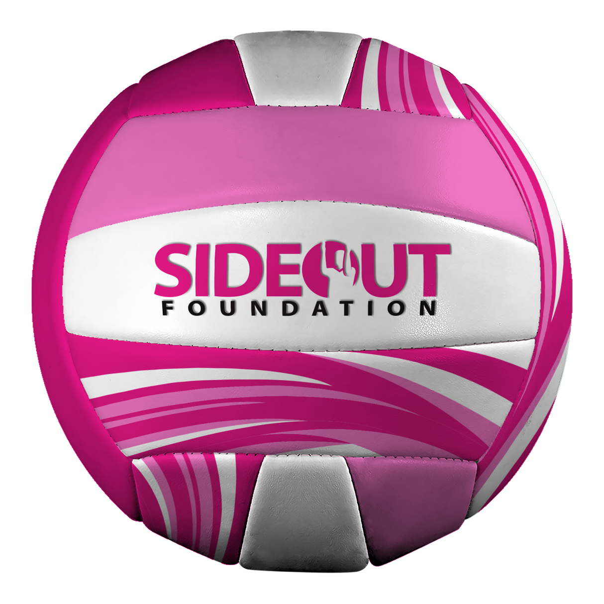 Dig Pink Sideout Mini Volleyball