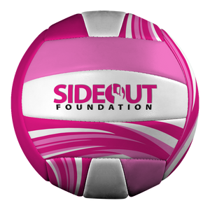 Dig Pink Sideout Mini Volleyball
