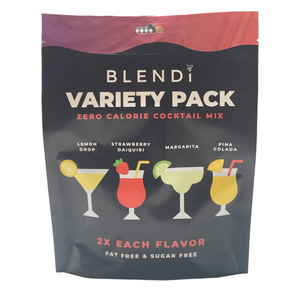 Skinny Mocktail Mixers – Guilt-Free Flavor, Zero Cal- 1 Pack (6 Count)