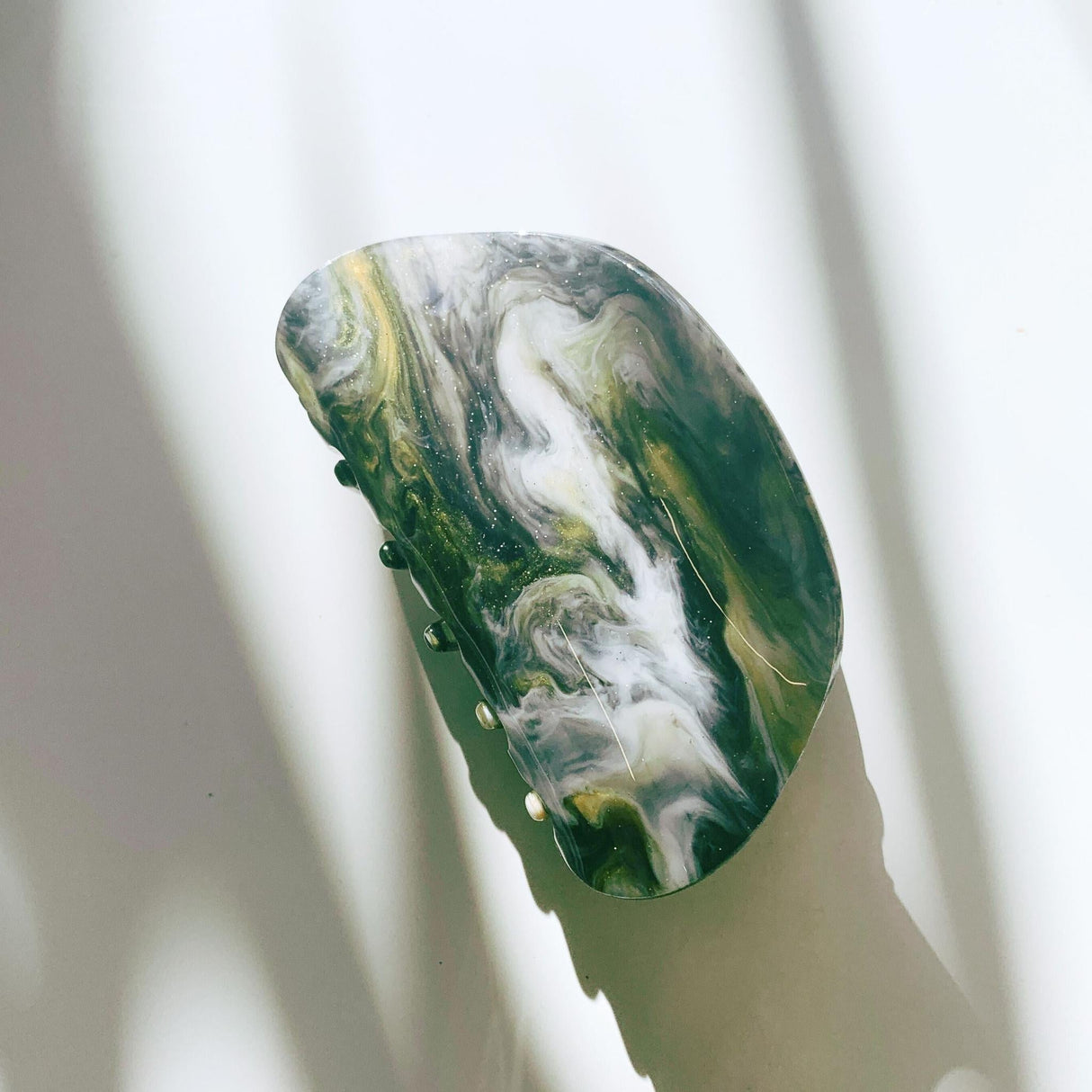 Velvet Claws Black Nebula Hair Clip