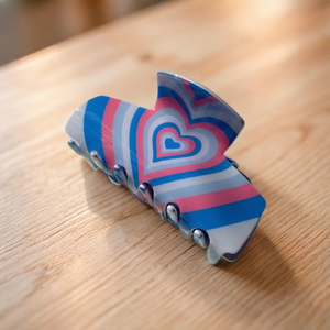 Velvet Claws Hair Clip | The Foxy in Blue Jeans Hair Claw