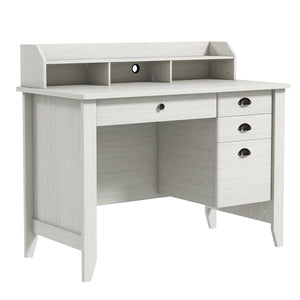 Computer Desk PC Laptop and Writing Table Workstation -Brown