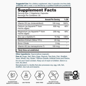 Nature's Lab Gold Vital Bones - 90 Capsules