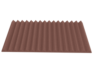 3 Inch Acoustic Foam Wedge Style Panels - 13 Color Options