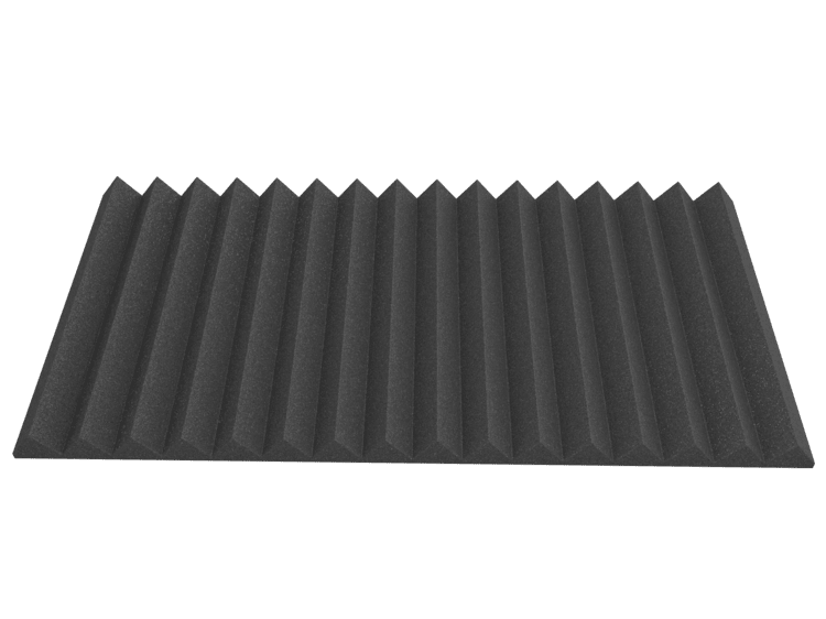 3 Inch Acoustic Foam Wedge Style Panels - 13 Color Options