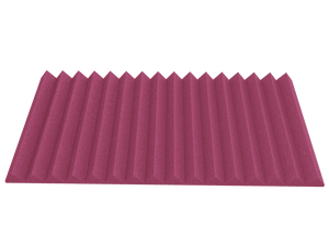 3 Inch Acoustic Foam Wedge Style Panels - 13 Color Options