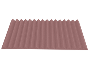 3 Inch Acoustic Foam Wedge Style Panels - 13 Color Options
