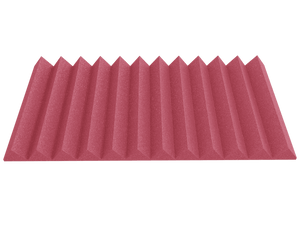 4 Inch Acoustic Foam Wedge Style Panels - 13 Color Options
