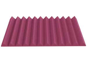 4 Inch Acoustic Foam Wedge Style Panels - 13 Color Options