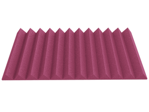 4 Inch Acoustic Foam Wedge Style Panels - 13 Color Options